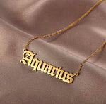 What’s Your Sign Zodiac Necklace