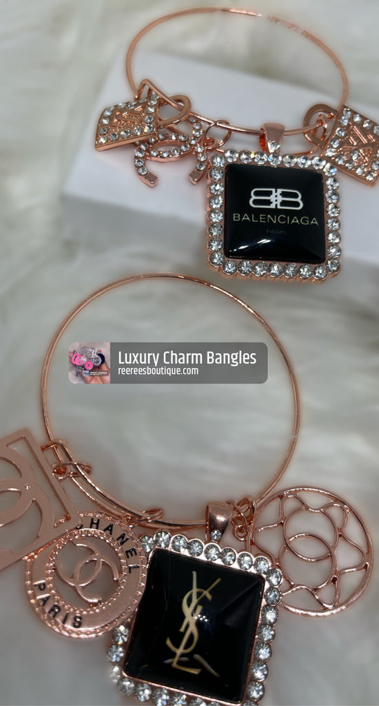 Luxury Charm Bangles ReeReesBoutique